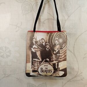 The Beatles Vintage Tote Bag - Brown and Black